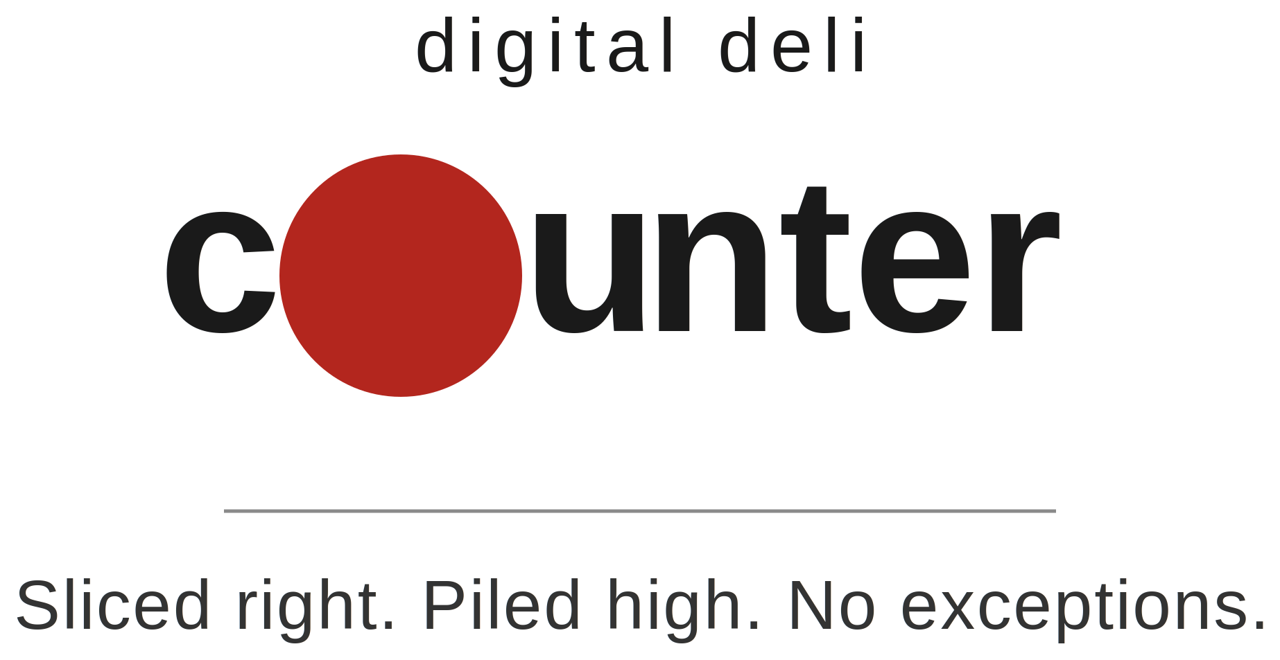 digital deli counter